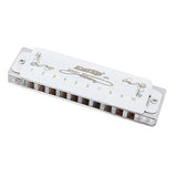 Easttop Blues Harmonikas T008L - Weiß - Ton C