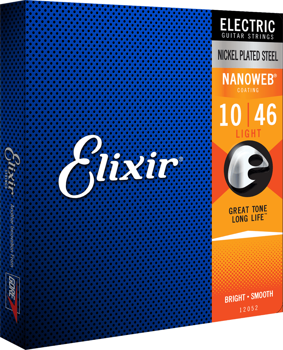 Elixir Nanoweb Gitarrensaiten (Light, 10-46)