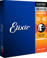 Elixir Nanoweb Guitar Strings (Light 10-46)