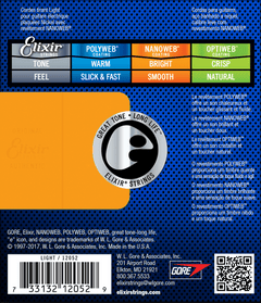 Elixir Nanoweb Gitarrensaiten (Light, 10-46)