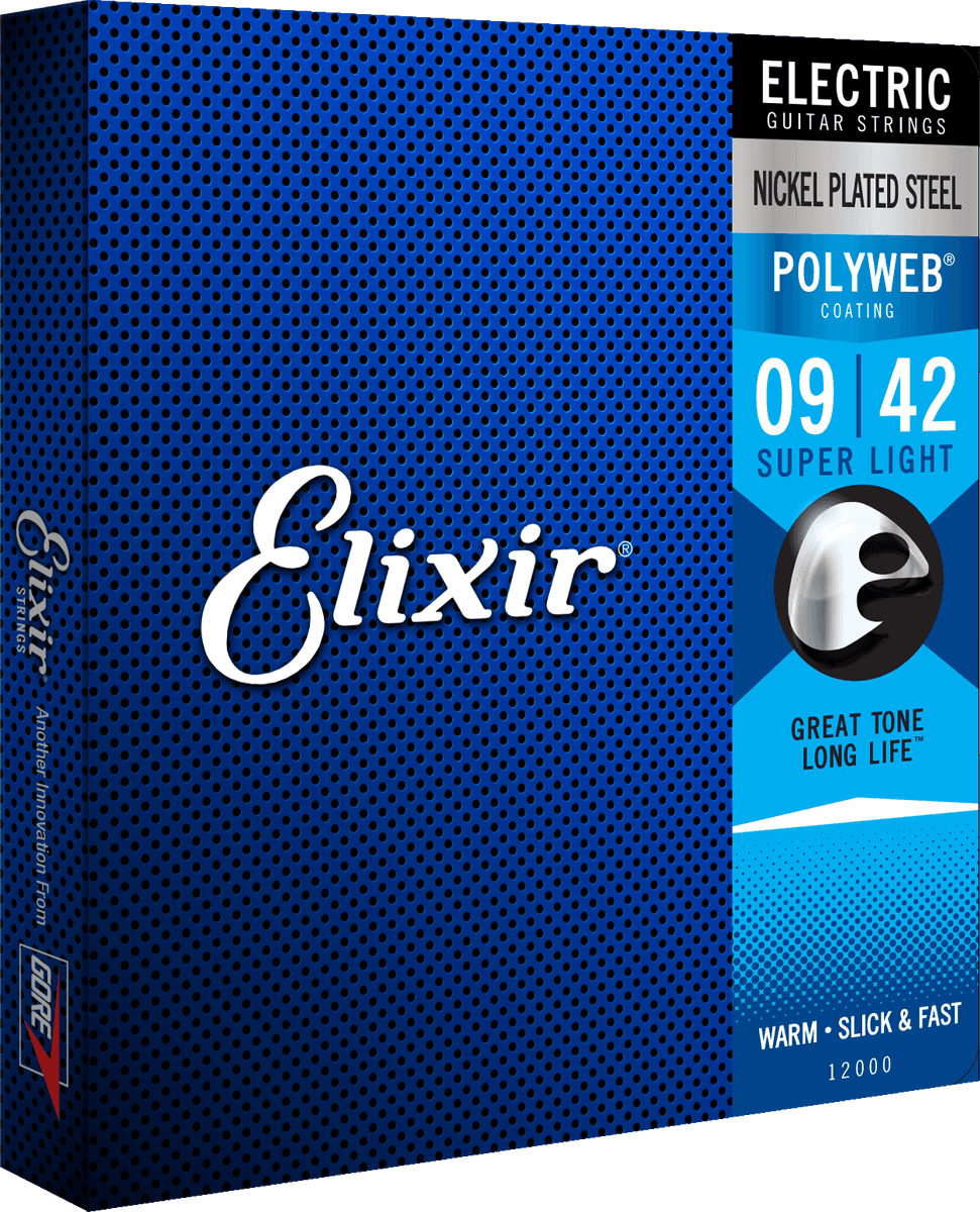 Elixir Polyweb Gitarrensaiten (Super Light, 09-42)