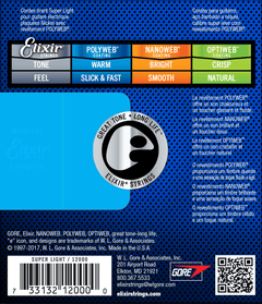 Elixir Polyweb Gitarrensaiten (Super Light, 09-42)