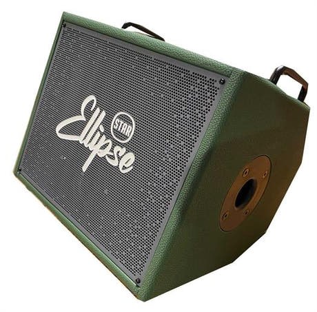 Ellipse 240W batteriebetriebener Gitarrenverstärker und Tasche - Q2 Grün