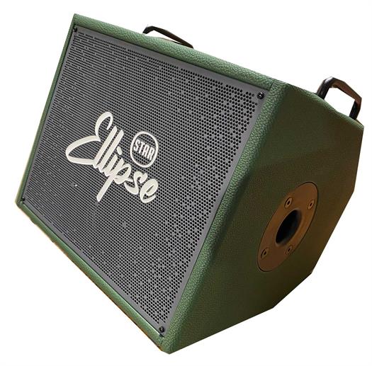 Ellipse 240W batteriebetriebener Gitarrenverstärker und Tasche - Q2 Grün