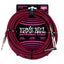 Ernie Ball 6062 Gitarren Kabel (Schwarz, Rot, 7,5m)