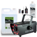 Marconi Full RGB Nebelmaschine (500 W, Sort) Bundle