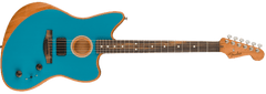 Fender American Acoustasonic Jazzmaster E-Gitarre (Ocean Turquoise)