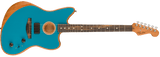 Fender American Acoustasonic Jazzmaster E-Gitarre (Ocean Turquoise)