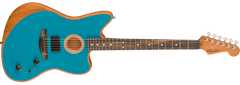 Fender American Acoustasonic Jazzmaster E-Gitarre (Ocean Turquoise)