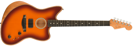 Fender American Acoustasonic Jazzmaster E-Gitarre (Tobacco Sunburst)