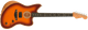 Fender American Acoustasonic Jazzmaster E-Gitarre (Tobacco Sunburst)
