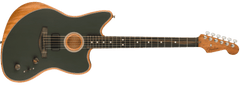Fender American Acoustasonic Jazzmaster E-Gitarre (Tungsten)
