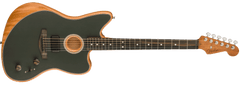 Fender American Acoustasonic Jazzmaster E-Gitarre (Tungsten)