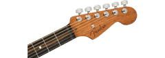 Fender American Acoustasonic Jazzmaster E-Gitarre (Tungsten)