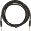 Fender Deluxe Guitar Cable (Black Tweed, 3m)
