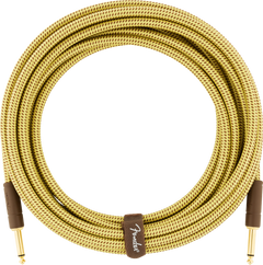Fender Deluxe Gitarren Kabel (Tweed, 3m)
