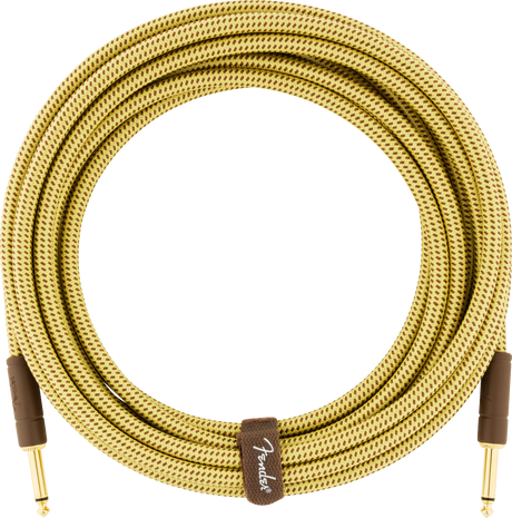 Fender Deluxe Gitarren Kabel (Tweed, 3m)