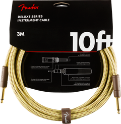 Fender Deluxe Gitarren Kabel (Tweed, 3m)