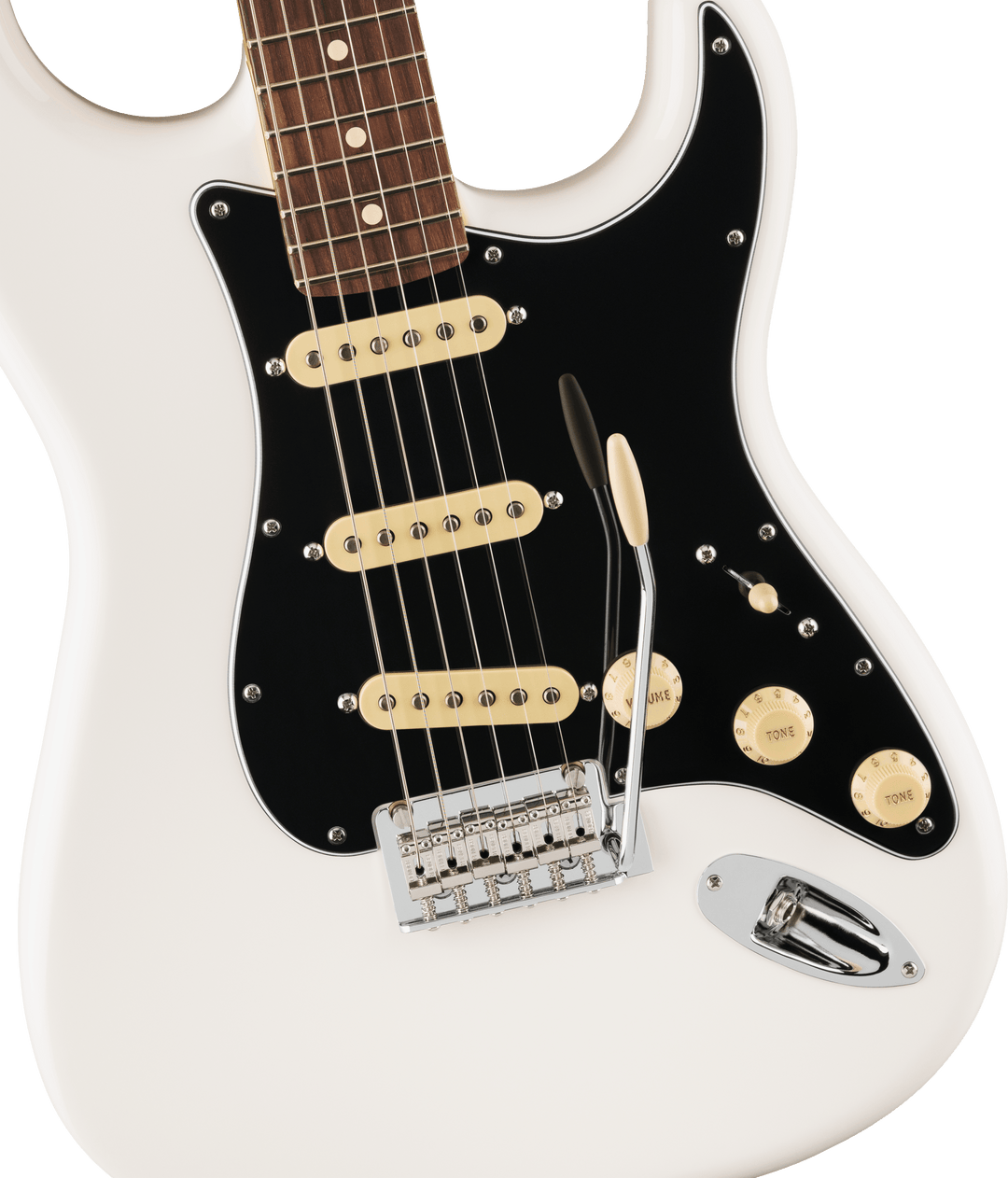 Fender Player II Stratocaser E-Gitarre (Polar White)