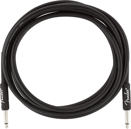 Fender Professional Gitarren Kabel (Schwarz, 3m)