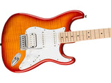 Fender Squier Affinity Stratocaster Electric Guitar Starter Kit (Sienna Sunburst)