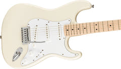 Fender Squier Affinity Stratocaster E-Gitarre (Olympic White)