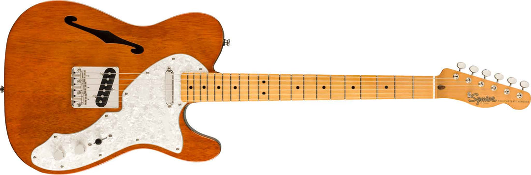 Fender Squier Classic Vibe '60s Custom Telecaster Thinline E-Gitarre (Natural)
