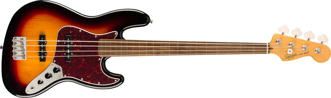 Fender Squier Classic Vibe '60s Jazz E-Bass Fretless (Sunburst)