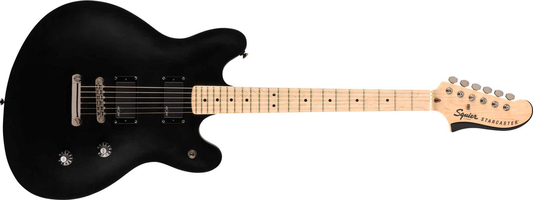 Fender Squier Contemporary Active Starcaster E-Gitarre (Flat Black)