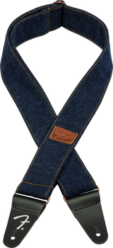 Fender x Wrangler Denim Guitar Strap (Dark Indigo, 2")