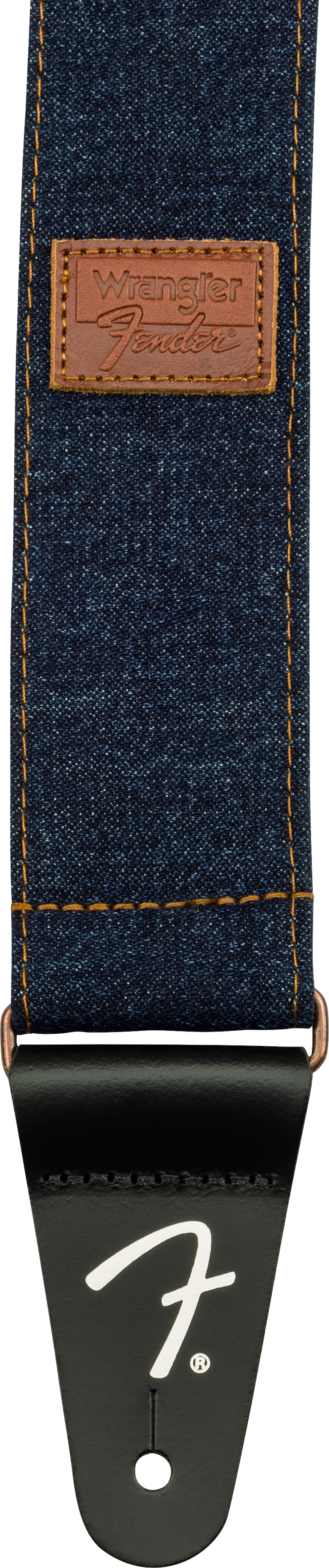 Fender x Wrangler Denim Gitarrenrem (Dark Indigo, 2")
