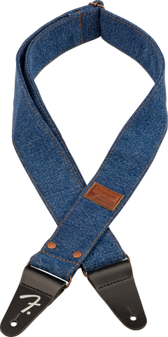 Fender x Wrangler Denim Gitarrenrem (Indigo, 2")
