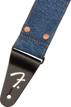 Fender x Wrangler Denim Gitarrenrem (Indigo, 2")