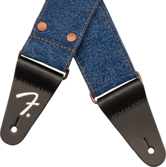 Fender x Wrangler Denim Gitarrenrem (Indigo, 2")