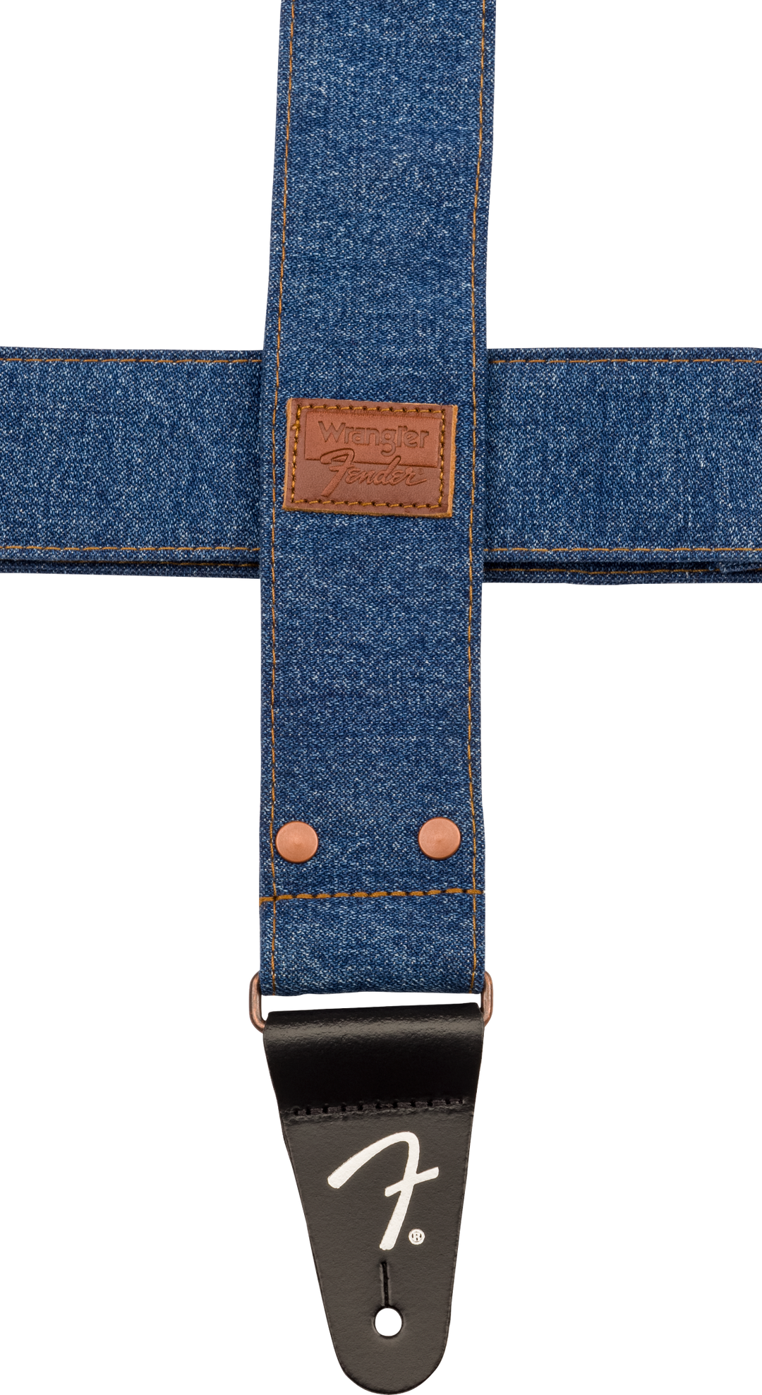 Fender x Wrangler Denim Gitarrenrem (Indigo, 2")
