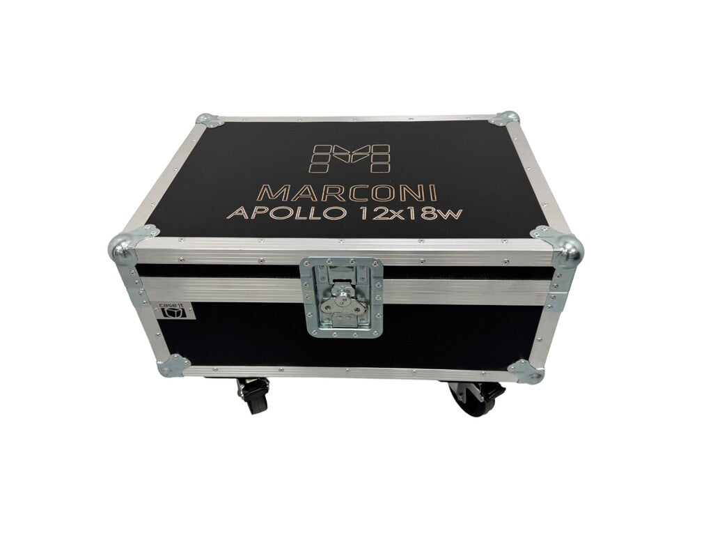 Marconi Flightcase für 4 X Apollo Batterielampe