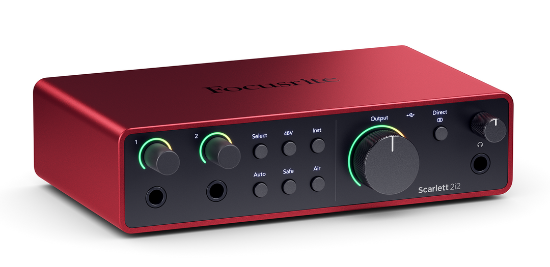 Focusrite Scarlett 2i2 Studio 4th Gen Audiointerfaces Paket