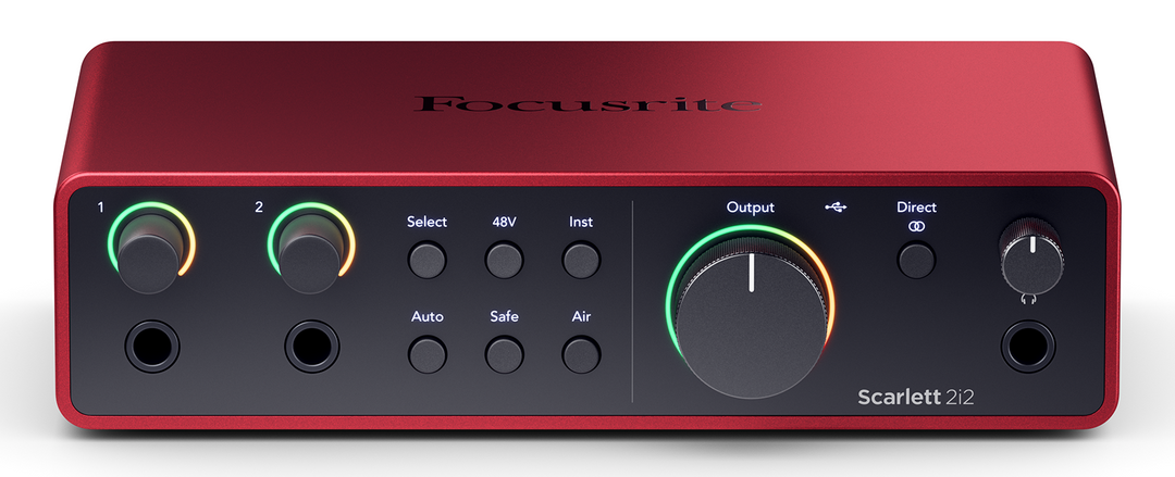 Focusrite Scarlett 2i2 Studio 4th Gen Audiointerfaces Paket