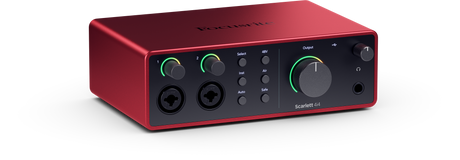Focusrite Scarlett 4i4 4th Gen Audiointerfaces