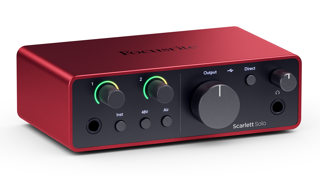 Focusrite Scarlett Solo 4th Gen Audiointerface