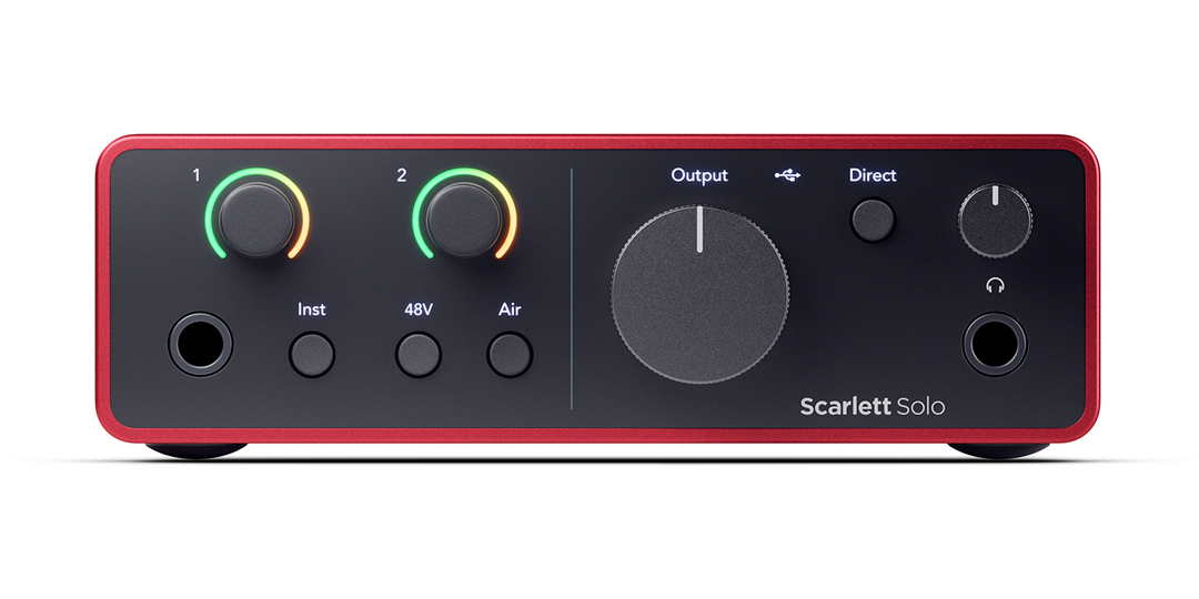 Focusrite Scarlett Solo 4th Gen Audiointerface