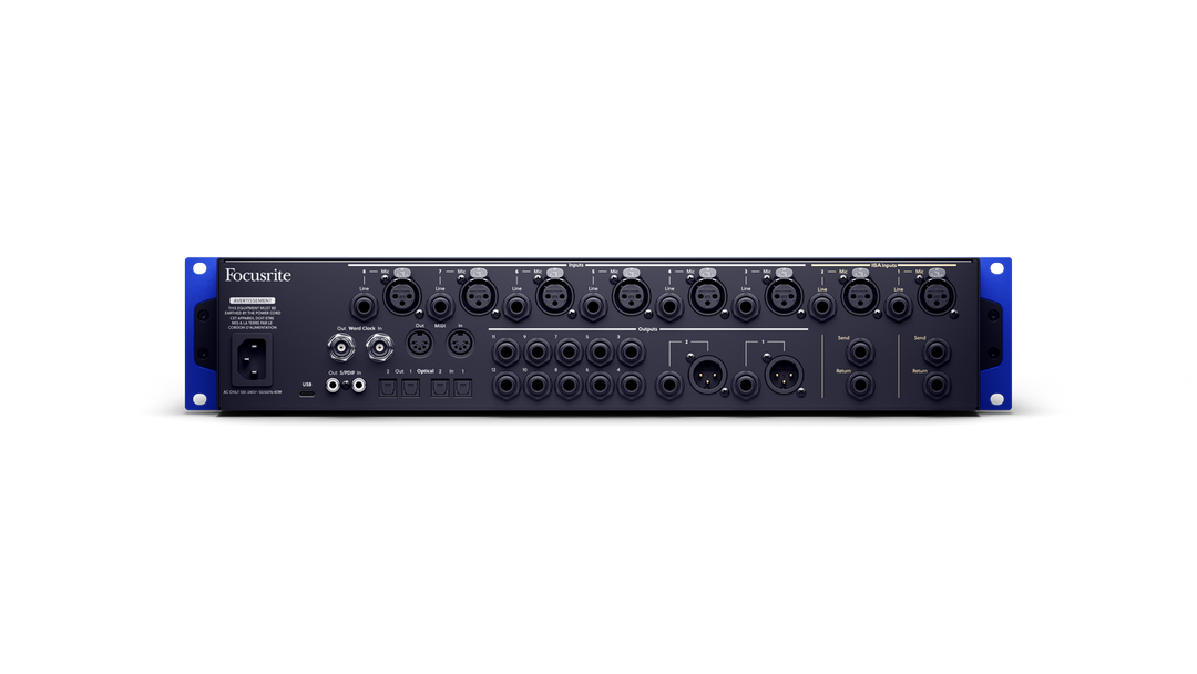 Focusrite ISA C8X Audiointerfaces