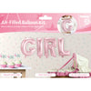 Folienballon Baby "Girl" (Pink)
