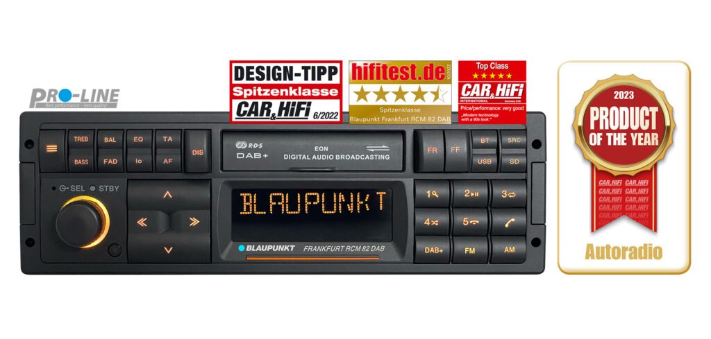 Blaupunkt Frankfurt RCM 82 Autoradio m. DAB+ und Bluetooth