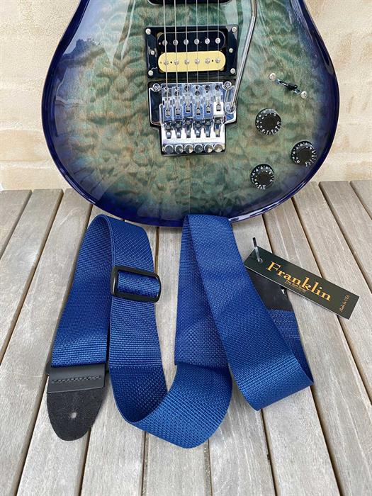 Franklin Gitarrengurt Blau - OO-BL