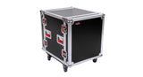 Gator G-TOUR 12U CAST rackcase 12U mit Rollen