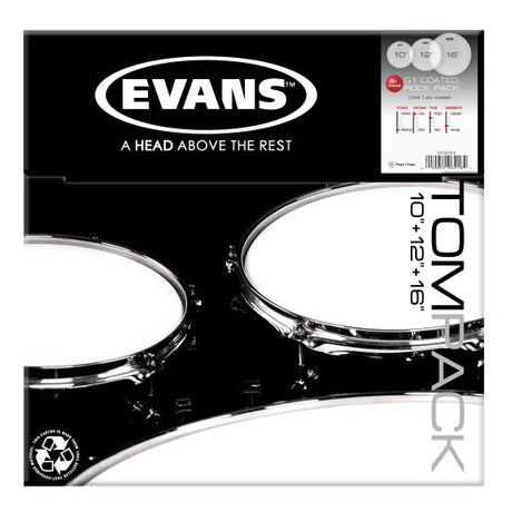 Evans G1 drumhead pack Standard Coated - 12", 13", 16"
