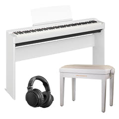 Yamaha P-225WH Piano Pack (Weiß)