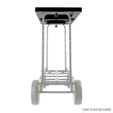 Gravity CART L 01 AC 1 SÆT 1 - Hurtigt skrivebord til CART L 01 B inkl. stænger