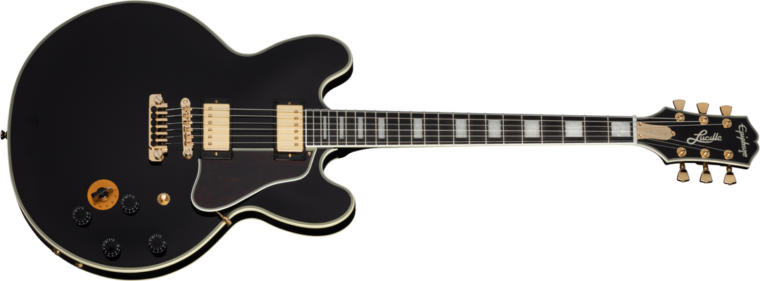 Epiphone B.B. King Lucille E-Gitarre inkl. EpiLite Case (Ebony)